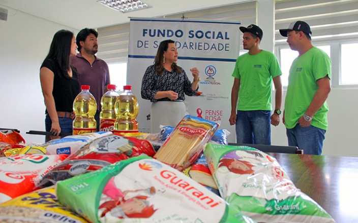 Fundo Social Recebe Quilos Tudo Em Mogi