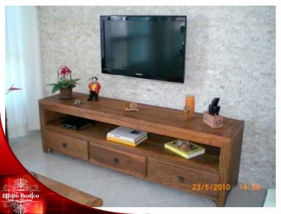 Rack madeira maciça