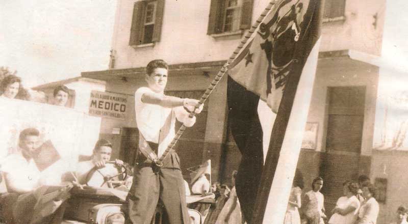 A bandeira de Mogi das Cruzes