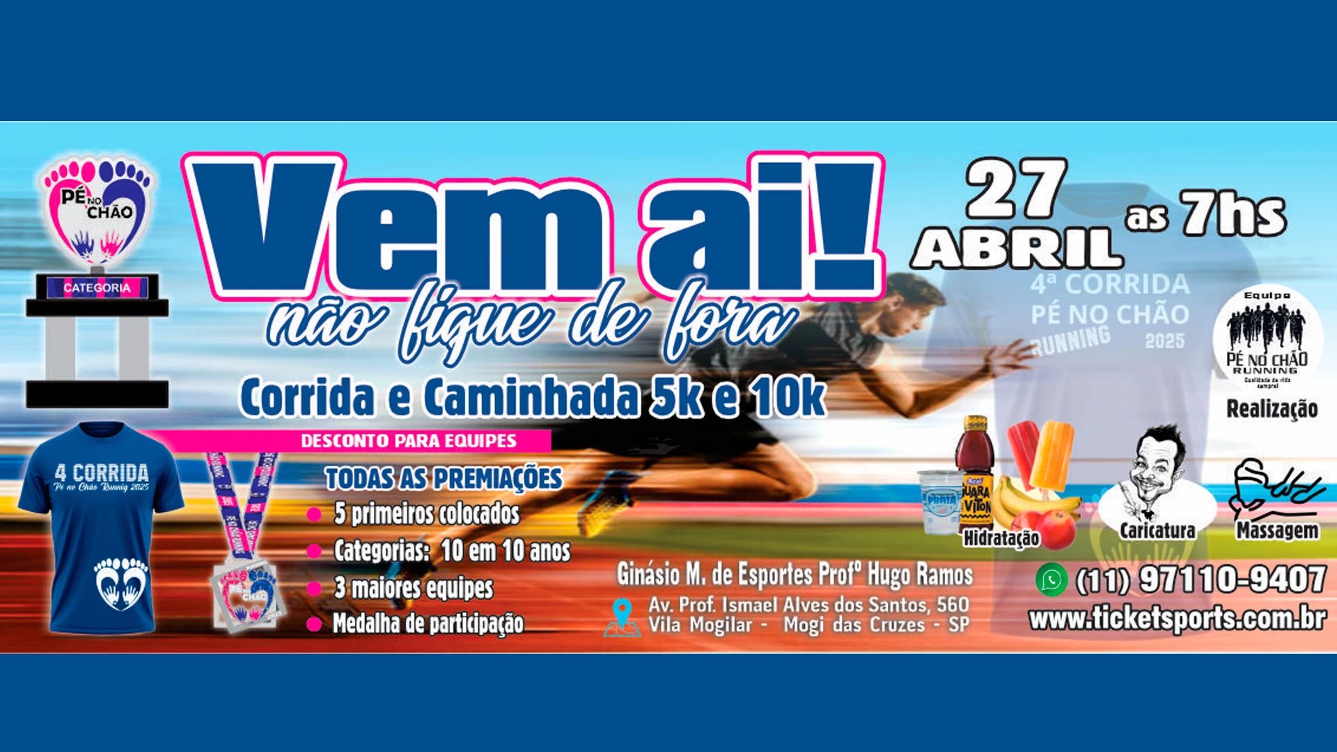 4° Corrida pé no chão RUNNING