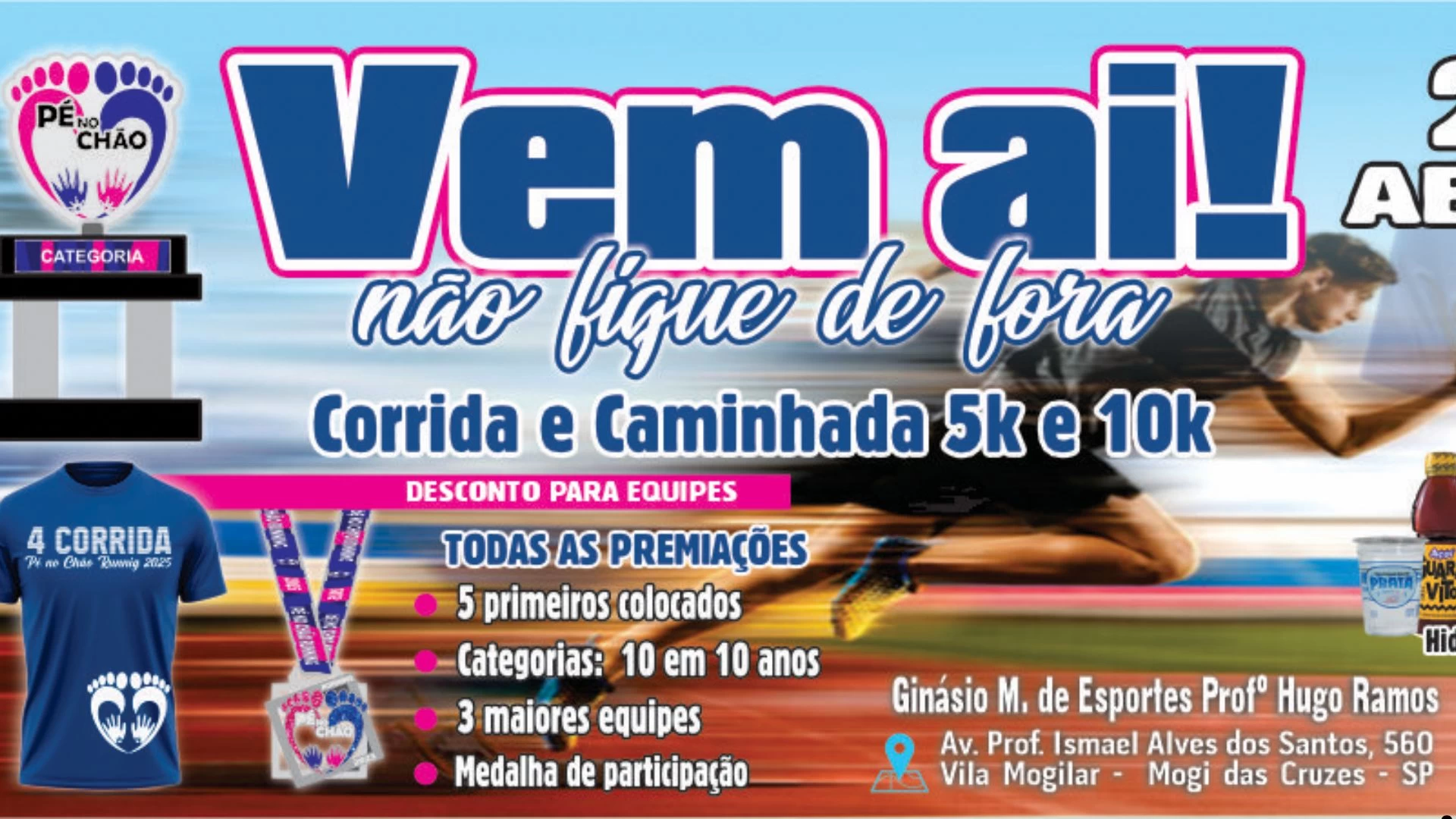 4° Corrida pé no chão RUNNING