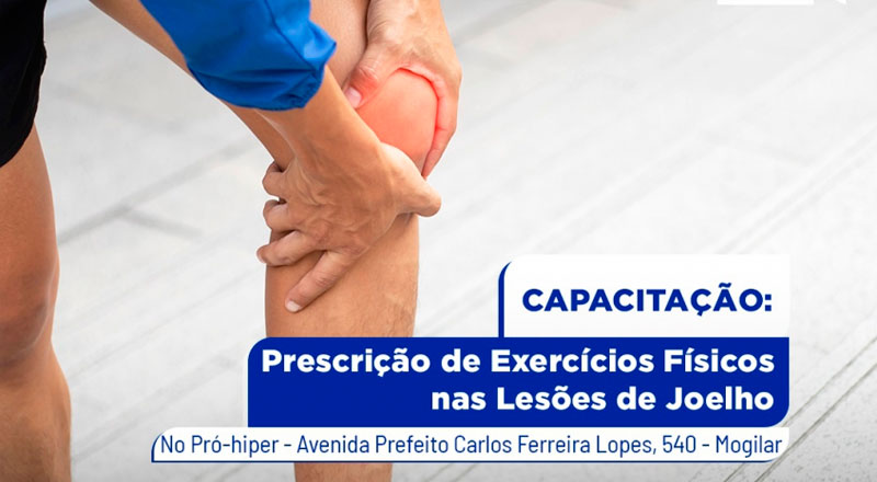 Capacitação gratuita sobre exercícios