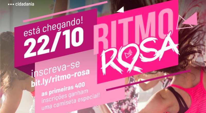 Ritmo Rosa será realizado nesta sexta
