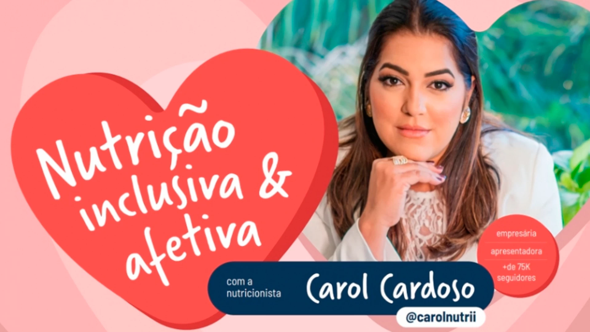 Palestra: nutricionista Ana Caroline 