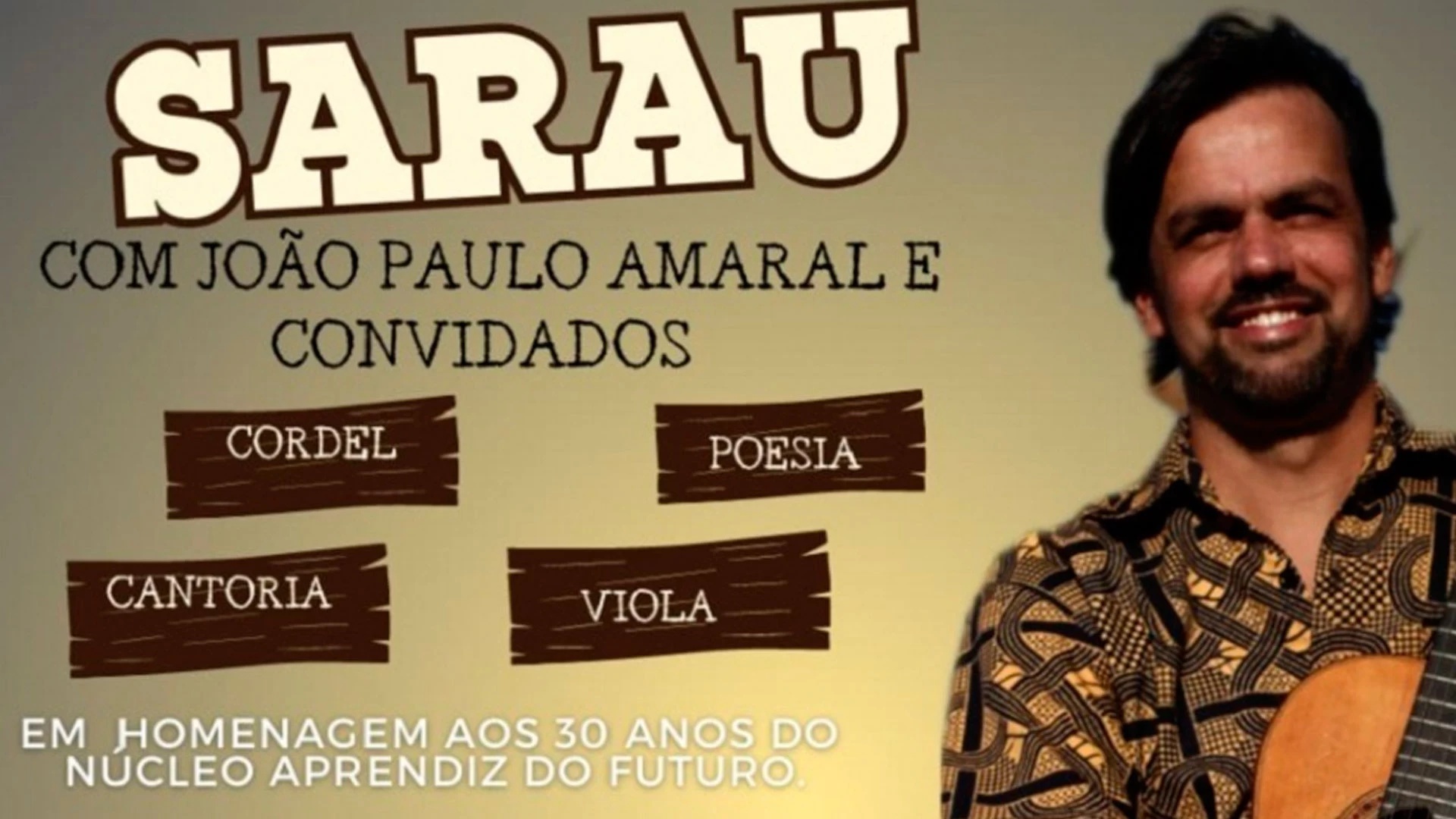 Sarau com João Paulo e Convidados