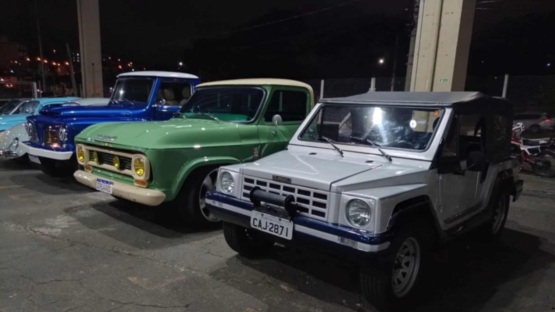 Encontro de carros antigos