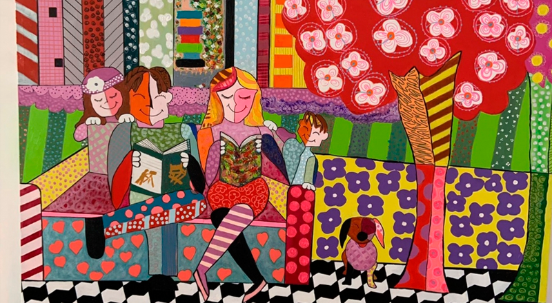 Expo "Passos: a arte colorindo a vida"