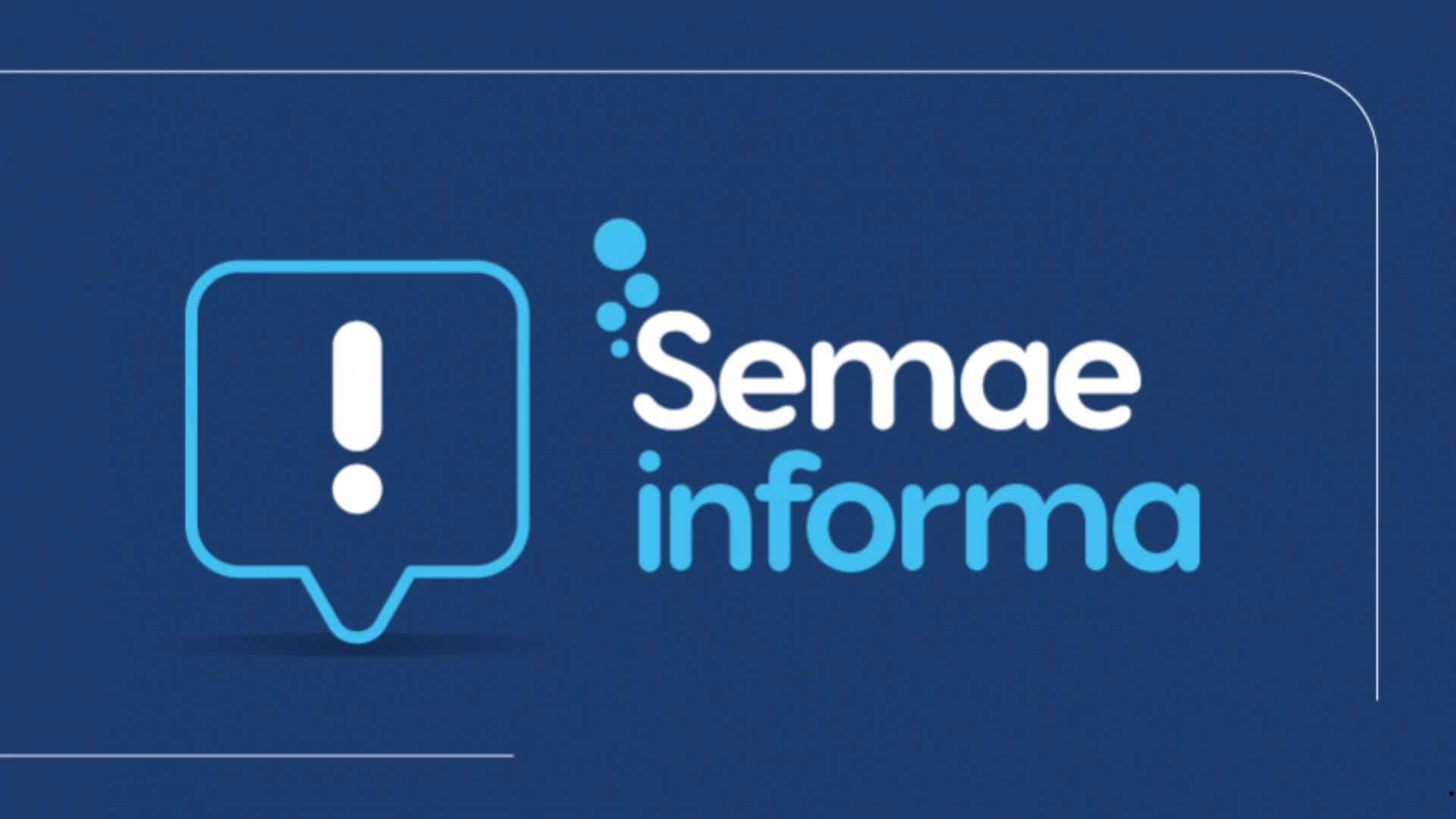 Teste operacional. Semae.